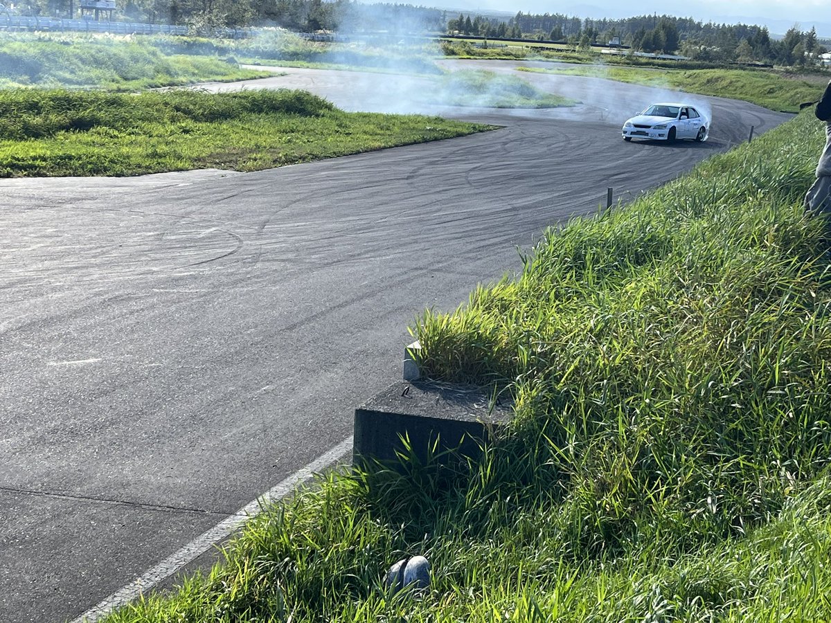 Nomotezza's tweet image. 今日はドリフト走行会ありがとうございました！
初心者枠も作ってくださってたくさん練習できました！企画運営してくださった方々に感謝です🙏

また次の走行会もよろしくお願いします😆
#十勝スピードウェイ
#brash
#ドリフト