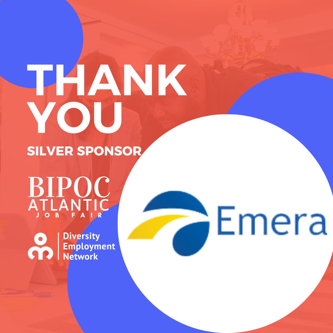 Sponsor shout out!  Extending much gratitude to our latest Silver level sponsors.  Thank you @ East Port Properties Ltd and @Emera for your support.  #diversity #JobFair #hiring #employment #JobSeekers #dei #BIPOC #leadership #sponsorship #CommunityInvestment