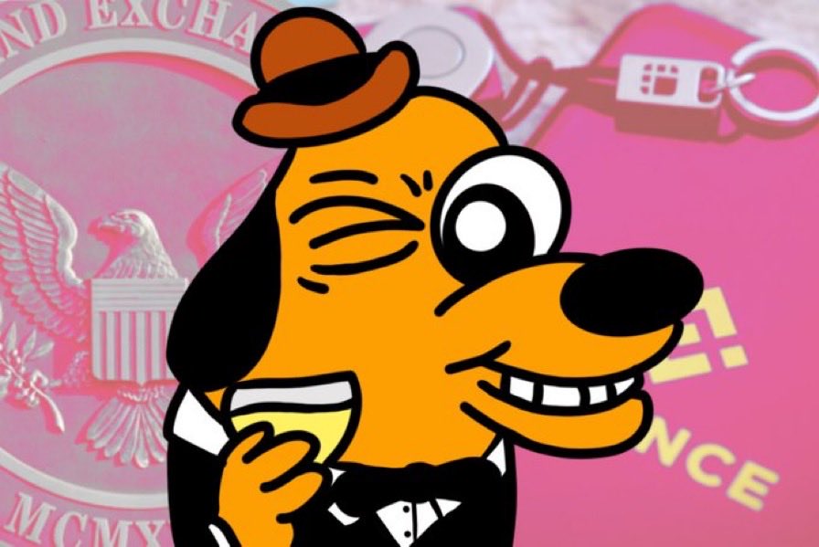 Dogfire token tweet media