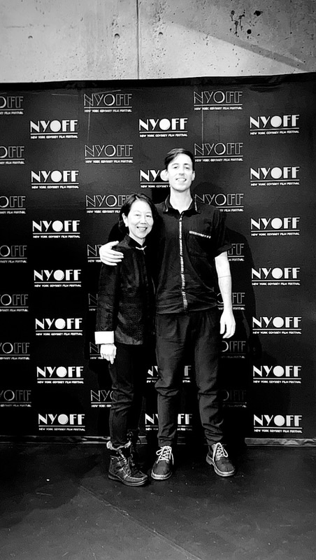DWengFriedman's tweet photo. So much fun walking the "red carpet" last night with Garrett Parker- my amazing cinematographer for Never Fade Away!Why don't classical music concerts have red carpet events, with photographers and fans cheering before we perform? https://t.co/SKGUNKK02j