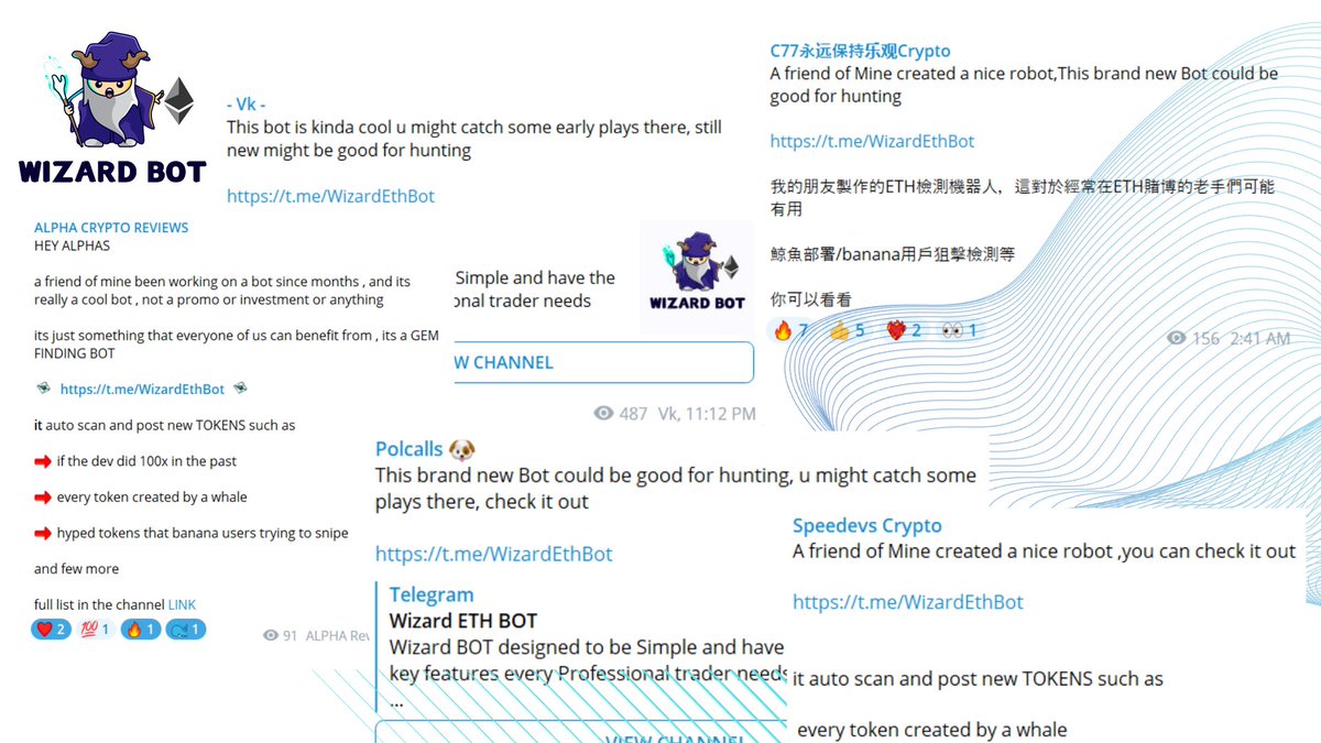 WizardBOT tweet media