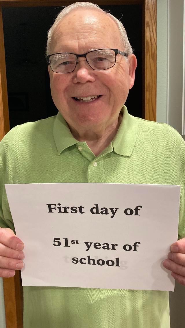SiouxCityCSD's tweet image. When Gary Hoklin's doctor told him to 'just keep going,' the educator took his doctor's advice to heart. Now retired, the longtime teacher continues to show up for students, now as a substitute teacher. Read Gary's incredible story: bit.ly/3LsZlEP