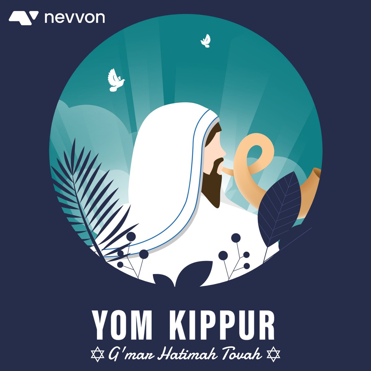 NevvonInc's tweet photo. Yom Kippur- a day of reflection, atonement, and renewal. G'mar Hatimah Tovah to all who observe. 🙏 #YomKippur #Nevvon https://t.co/hqscp5s9NS