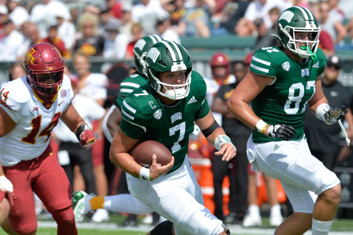 ESPN TOTAL QBR WEEK 4
1 Kurtis Rourke/Ohio 98.3
2 JJ McCarthy/Michigan 96.8
3 Spencer Rattler/South Carolina 96.7
4 Quinn Ewers/Texas 96.2
5 Mikey Keene/Fresno State 96.1
6 Drake Maye/North Carolina 94.2
7 Jack Plummer/Louisville 94.0
8 Tyler Van Dyke/Miami 92.8
9 Cameron