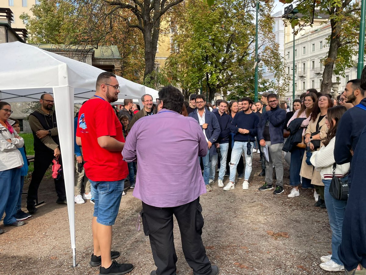 Niente Da Dire (@nientedd) on Twitter photo Tantissimi partecipanti ieri #23settembre al grande Sci-Fi Quiz su film e serie tv con <a href="/ilRinoceronte/">Daniele Daccò</a> e @Davide_Coco91 di #Link2Universe, tra aneddoti e curiosità al #GalacticPark davanti al Planetario Hoepli di Milano... e già pensiamo all’anno prossimo! galacticpark.it Tantissimi partecipanti ieri #23settembre al grande Sci-Fi Quiz su film e serie tv con <a href="/ilRinoceronte/">Daniele Daccò</a> e @Davide_Coco91 di #Link2Universe, tra aneddoti e curiosità al #GalacticPark davanti al Planetario Hoepli di Milano... e già pensiamo all’anno prossimo! galacticpark.it