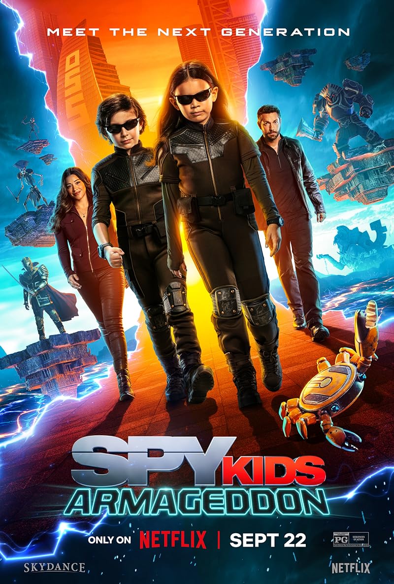 revathyharini's tweet image. What an disappointment 😤 Instead of watching this, rewatch the OG #spykids movies. Juni &amp;amp; Carmen Cortez couldn&apos;t be matched by Tony &amp;amp; Patty Torrez-Tango. Better don&apos;t waste ur time on this . Not even close to original version 🥴
#SpyKidsArmageddon #SpyKids #ARMageddon #Netflix