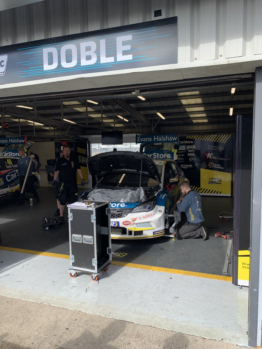 Polesitter Mikey Doble ended up starting at the back after doing one extra formation lap than everyone else!