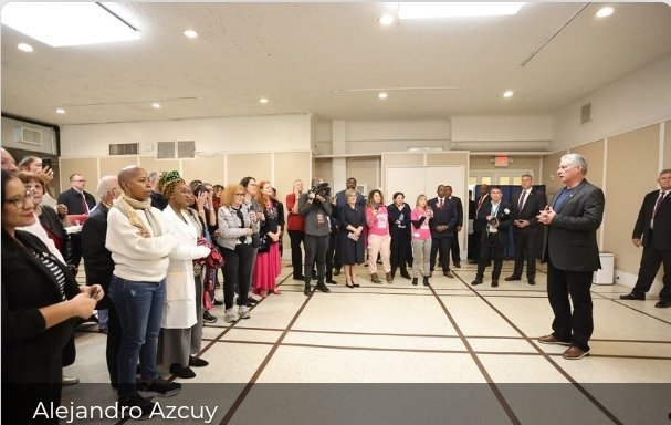 CubacooperaNg's tweet photo. Jornadas de muchas emociones, victorias y cariño ha vivido la delegación cubana que acompaña al Primer Secretario del Comité Central del PCC y Presidente de la República, durante estos días del 78 periodo de sesiones de la Asamblea General de las Naciones Unidas.#CubaPorLaPaz https://t.co/Lyyi9n3NEa
