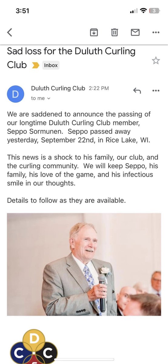 Madison Curling Club 🥌 (@curlmcc) on Twitter photo Huge loss for the curling world. Our thoughts go out to <a href="/DuluthCurling/">Duluth Curling Club</a> and all who knew Seppo. Huge loss for the curling world. Our thoughts go out to <a href="/DuluthCurling/">Duluth Curling Club</a> and all who knew Seppo.