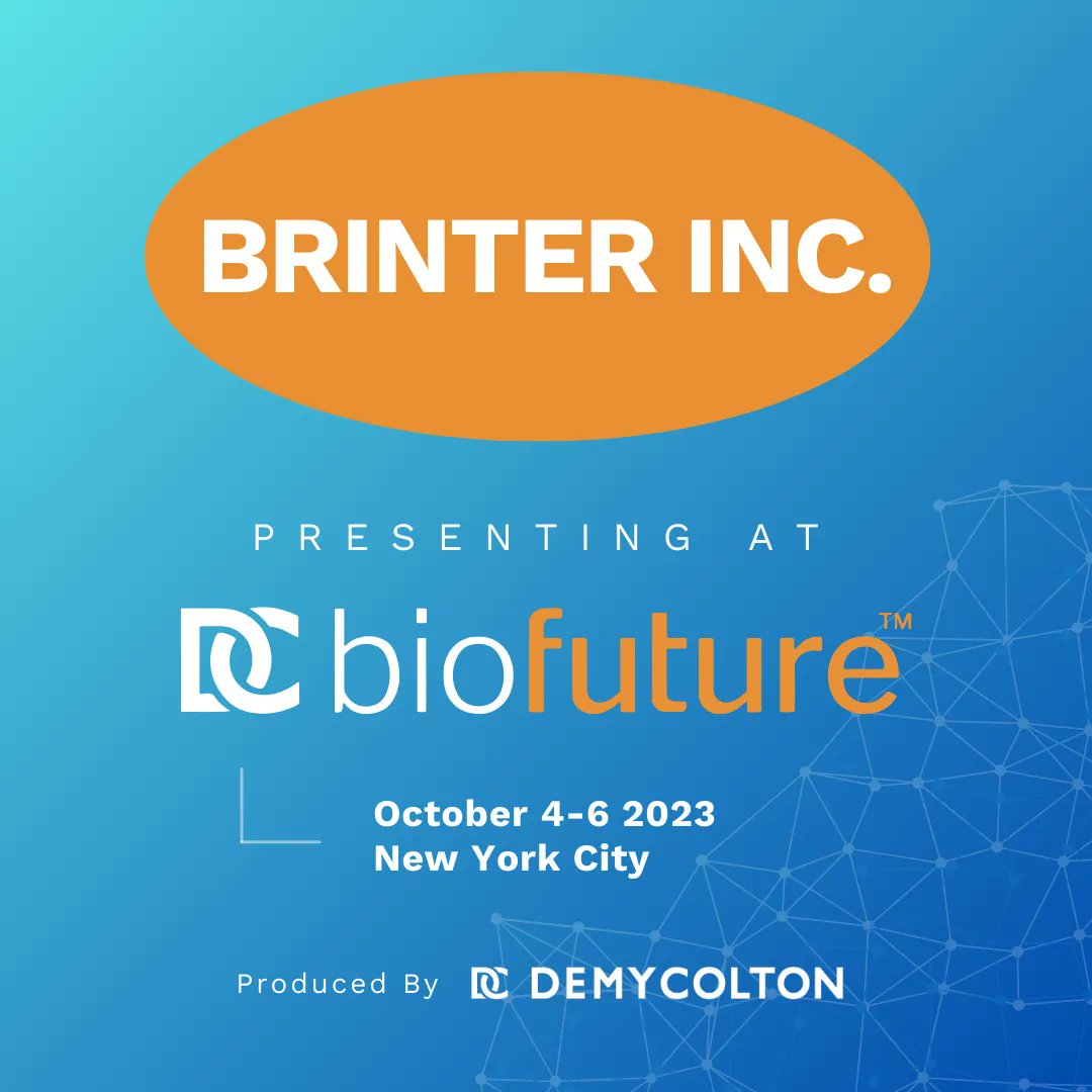 It's time for innovators. See presentation time and company info. #biotech #demycolton #healthcare #BioFuture2023 
buff.ly/3Lv6Gny