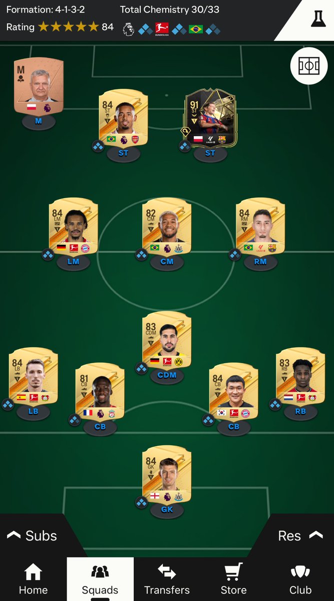 meowophobia's tweet photo. @FUT_Rory My current team https://t.co/Zqtz4DM8gZ
