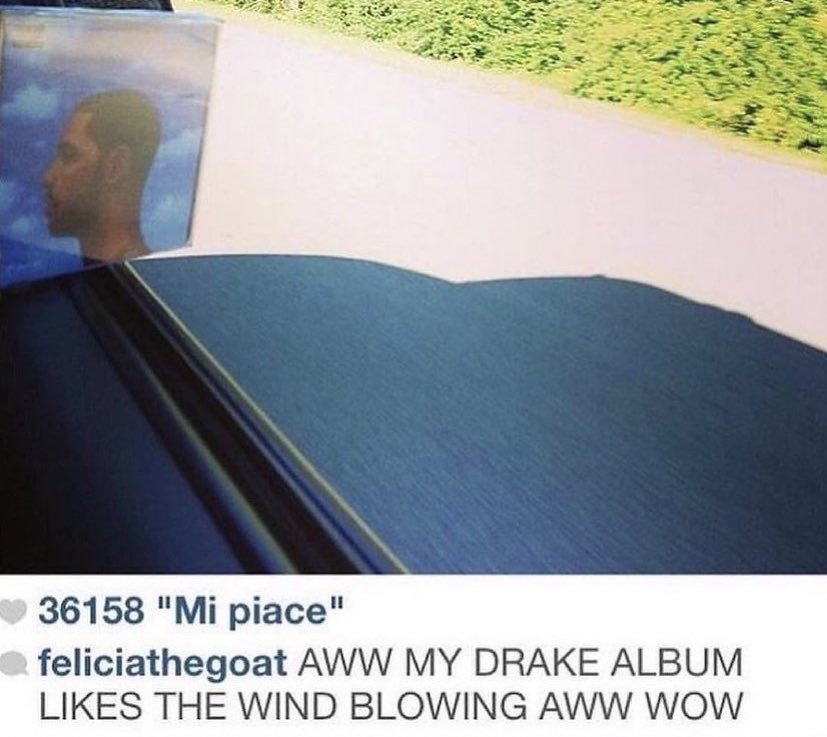 Tyler, The Creator with his “Nothing was The Same” album back in 2013 😂