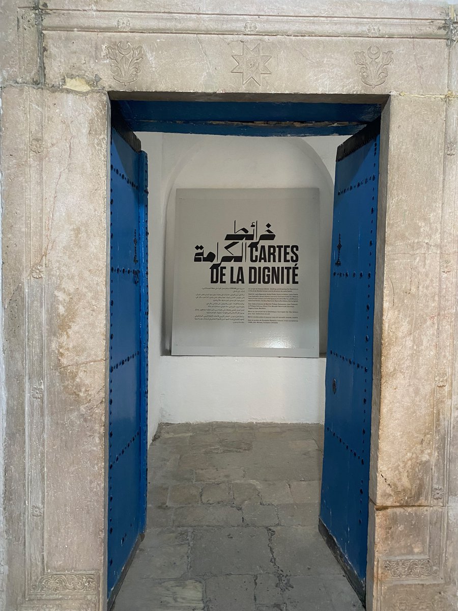 📢EXHIBITION "The maps of dignity", Come and see! 22/9 to 8/10 at Dar Ben Achour. Opening hours everyday from 10 a.m. - 6 p.m.
Led by Leyla Dakhli with Wael Ali, <a href="/jana_trab0ulsi/">Jana Traboulsi جنى طرابلسي</a>, @rekacewicz and the members of the <a href="/ERC_DREAM/">DREAM - Revolutions</a> project. --> Presented by <a href="/LArtRueTunisie/">L'Art Rue - الشارع فن</a>