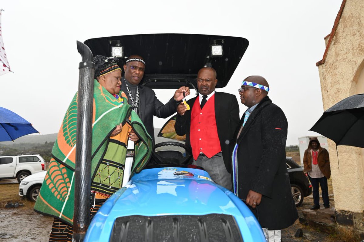EC Government is celebrating Heritage Day in Lesseyton Methodist church near  Komani. The church is marking 140 years as a Theological Training Center. A tractor has been donated by gov to promote food security.
#HeritageMonth2023
#BuildingtheEasternCapeWeWant 
#LeaveNoOneBehind