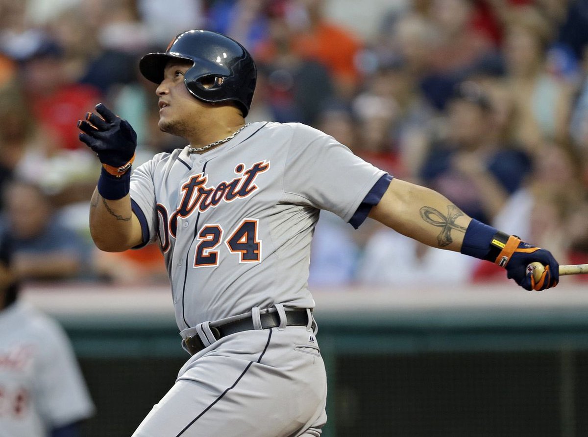 Miggysbat's tweet photo. Good morning.

Today is the last day we’ll ever see Miguel Cabrera donning a Detroit Tigers’ road gray jersey. 😢❤️ https://t.co/2ga6tS9iGZ