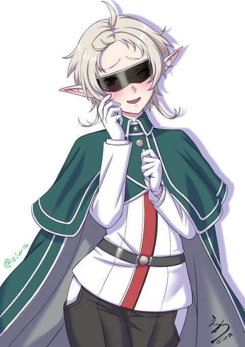 女の子っぽいフィッツ
 #無職転生 