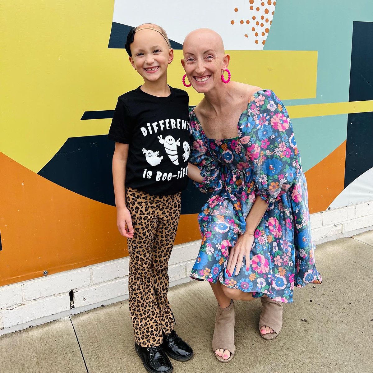 These are my favorite days. Getting to be the person I needed when I was younger is the greatest feeling in this world. 

My heart is so happy 🩷 

#baldisbeautiful #alopecia