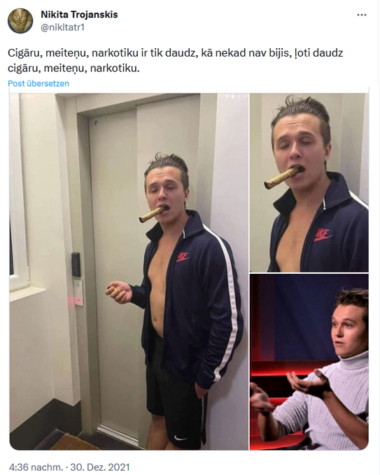 Var Jums, <a href="/H_AbuMeri/">Dr. Hosam Abu Meri🇱🇻🇺🇦</a>, šeit pavaicāt komentāru par šo te? Vai arī rakstīt vēl trešo pieprasījumu?