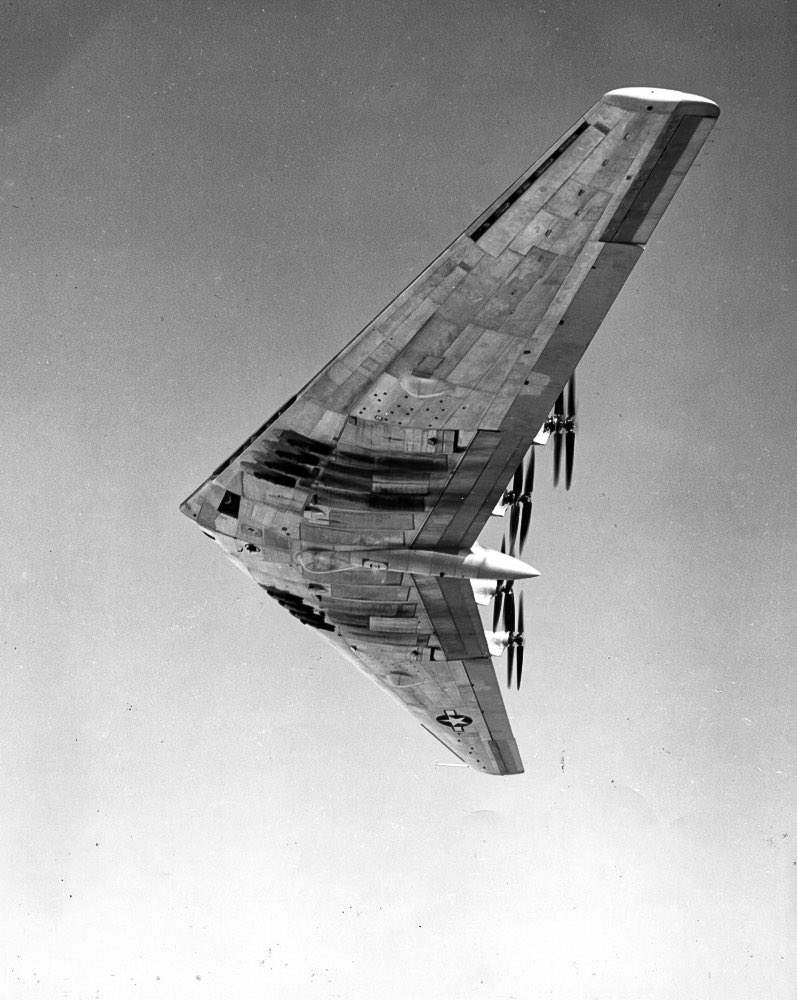northrop b-35 in 1946. (rwpc-sdasm)