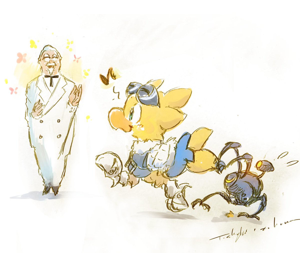 「」|板鼻利幸Toshiyuki Itahanaのイラスト