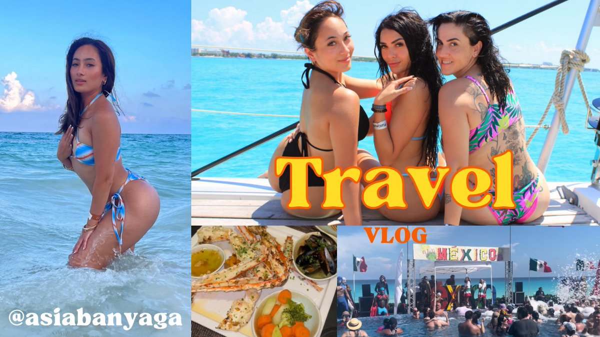banyagababy's tweet photo. NEW TRAVEL VLOG IS UP ON MY YT CHANNEL!! 🇲🇽🐚
https://t.co/9XGlvFAbWY https://t.co/9XTlJN2I9L