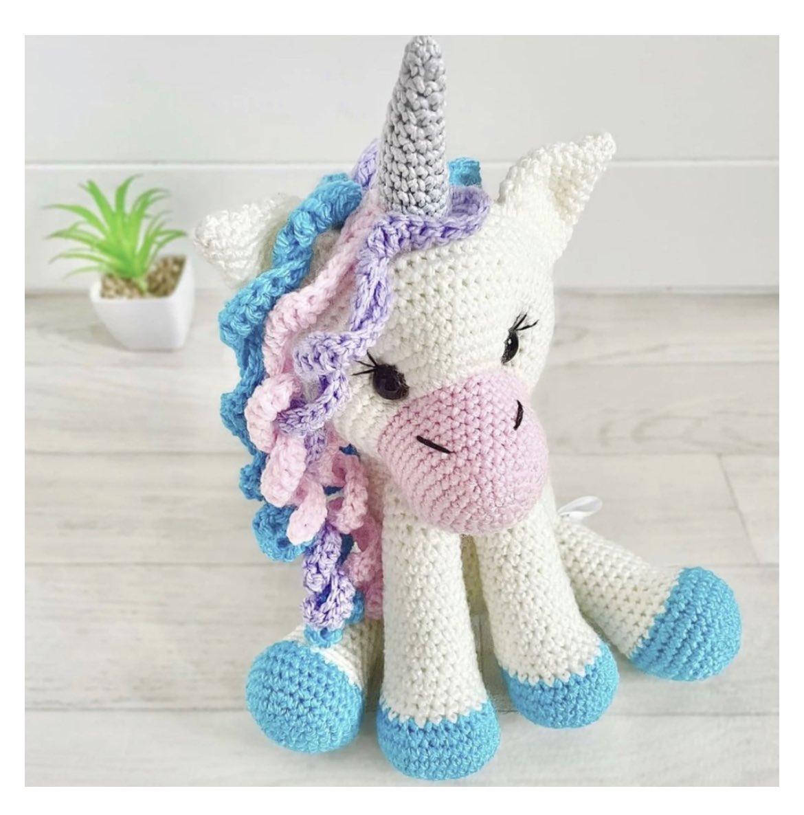 My designing adventures began right here, with this adorable, crochet unicorn. Born in 2016, she was a request by my own daughter Ellie 🦄 

Why not make your own?

elliescraftboutique.patternbyetsy.com/listing/614682…

#crafthour #handmadehour #doubleknitting
#crochetunicorn #amigurumi #stylecraft
