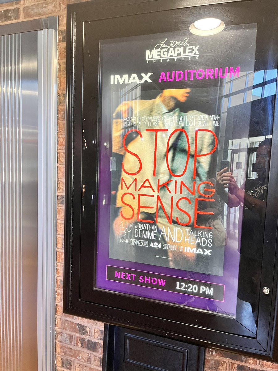 Seated for #StopMakingSense2023