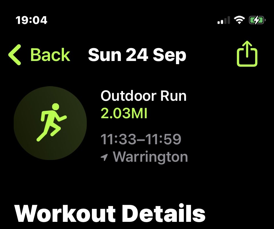 Day 24 Another 2 mile run done, which means I’ve done 48 miles since starting! 🏃‍♀️🐾 #Run60Miles ⁦<a href="/CR_UK/">Cancer Research UK</a>⁩