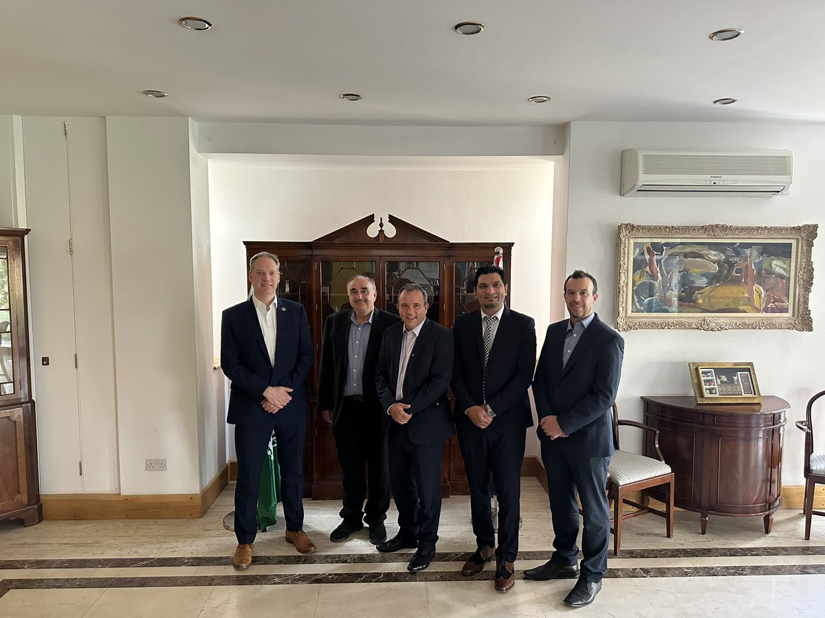 Great discussion about R&amp;I in the Hydrogin research with KACST. The team from UK was very impressed with the level of innovative projects currently running at KACST.