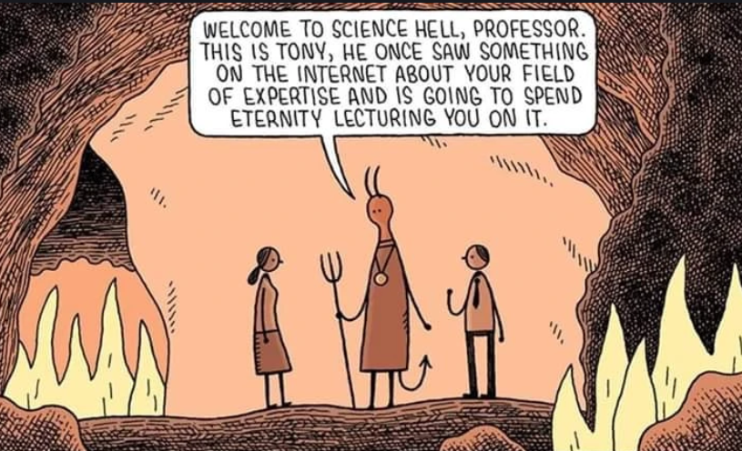 CitizenXSci's tweet photo. @Titithebest4 @arikouts Vous êtes bien sévère. C'est très intéressant sur le plan de la sociologie des RS : #DunningKruger et #ExpertBashing
Cela dit, ucun tweet n'a été "coupé" - la copie est pleine et entière sur le contenu #FakeNews...
#DunningKruger sévit largement dans le #ZetHub https://t.co/khwhxORO7o