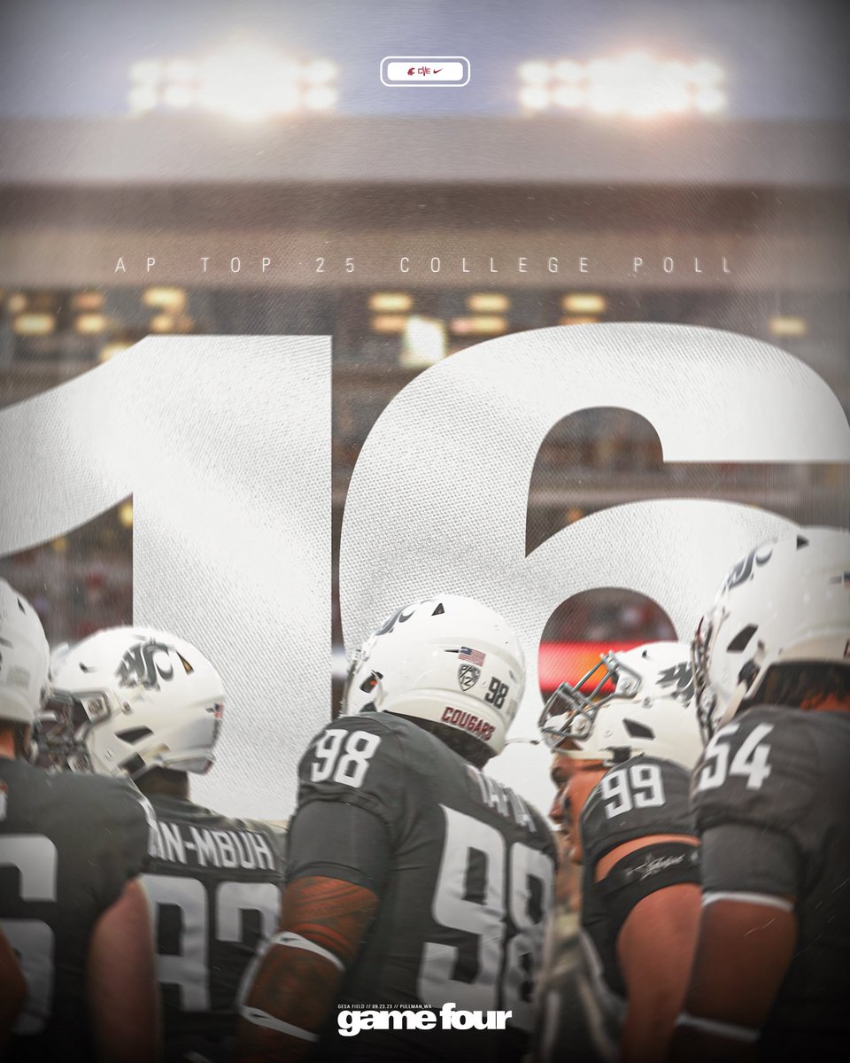 Washington State Football tweet media