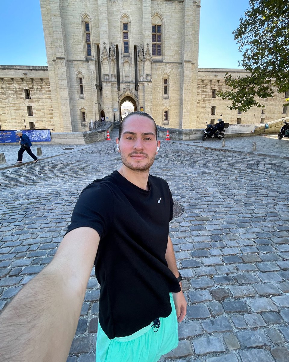 20 km de course à pied 🏃🏻‍♂️/ 14 km de vélo 🚲