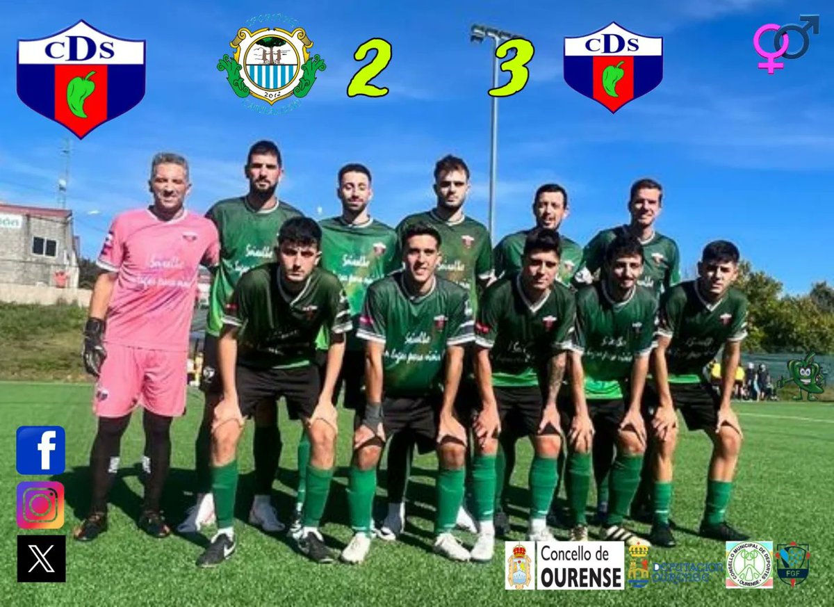 CDSeixalbo's tweet photo. O Equipo do Pemento Atómico Vai pasiño a pasiño niste ano tan complicado. Un pracer xogar cas xentes de @sporting_carballino moitas Grazas pola acollida e moitisima Sorte no campionato.
Sporting Carballiño 2 C.D. Seixalbo 3
¡¡¡Aúpa Seixalbo Tropical 💙⚽💙⚽!!!

#cdseixalbo https://t.co/XZqk0g0AyP