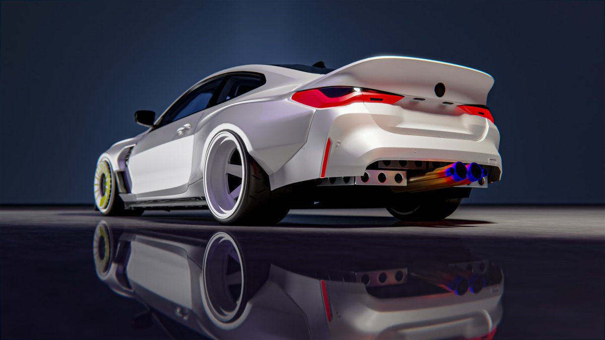 JaydeUp's tweet photo. CarTunes is back...!

Showing off my new BMW M4 body kit... Thoughts...?

#blender #blenderartwork #blenderartist #bmwsouthafrica #bmwm4 #BMW @BMW_SA @throtlmktplc @NeedforSpeed @TheCrewGame @BlenderArtists @BlackPanthaaYT @The_Kyza @BlenderStudio_ @CarsSouthAfrica @CROWNED_YT https://t.co/z5JLSRk1fb