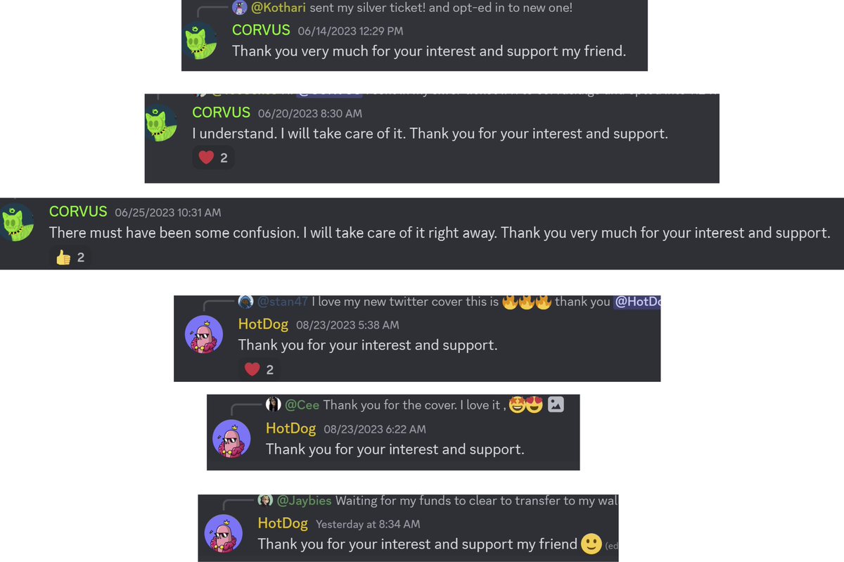 0x3enemy's tweet photo. Simply by allocating some funds to develop some utility and god forbid a website. 

Below more evidence. 

@corvusnft you’re an absolute grifting swine. You don’t deserve the support you’ve received at all! 

#algofam #XRPArmy https://t.co/a4FmQ5cqz0
