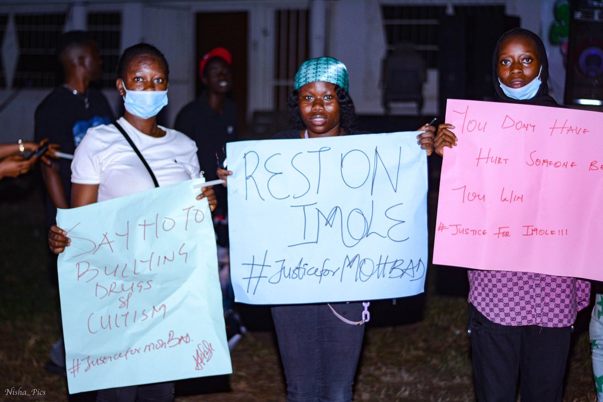 Shot these lovely images in unilorin tribute to mohbad last night, may He find peace he deserves 🕊️💡 #ImoleLivesOn #mohbad #uni #unilorin #Public #viral2023