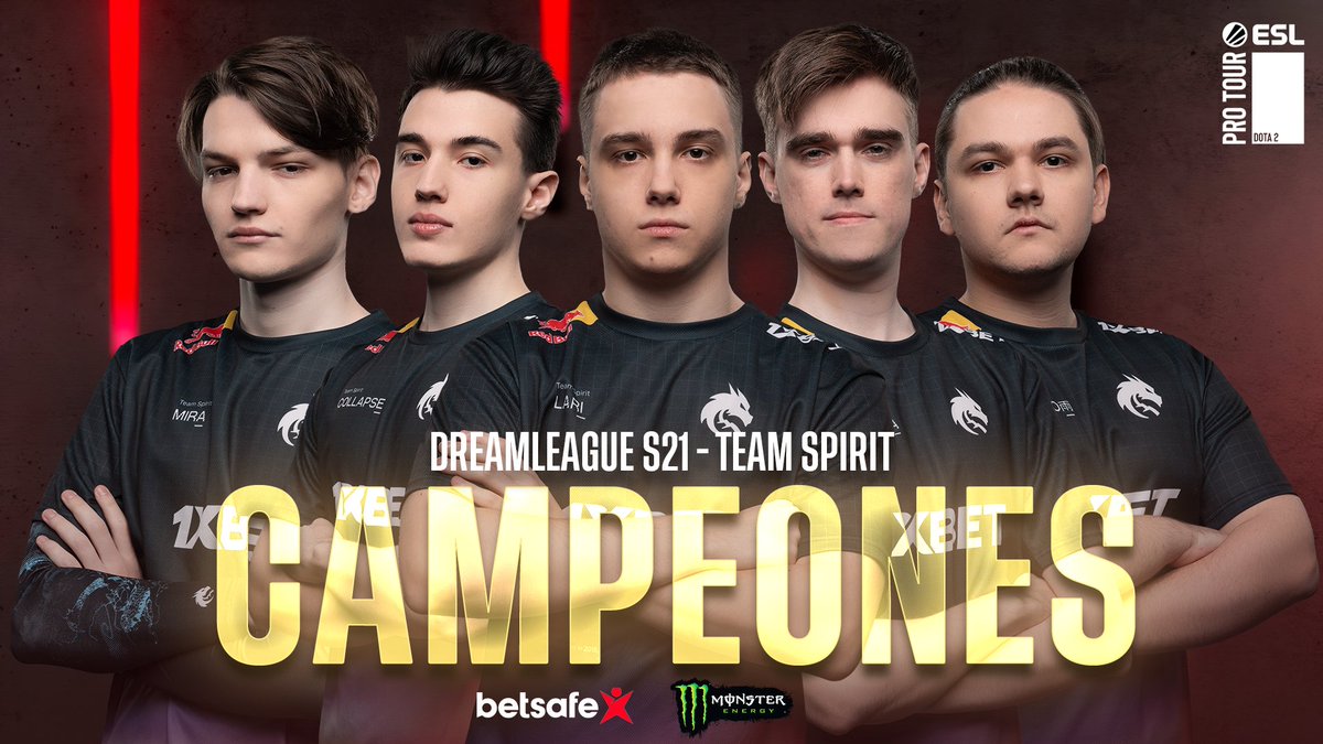 Tan cerca, Arturo, tan cerca 🥺.

¡Cerramos el ciclo de torneos previos al TI2023 con un campeonato de Team Spirit! 🏆 Agradecemos a todos por su compañía y esperamos que haya sido una cobertura de su agrado.

Nos vemos en el siguiente torneo de este emocionante ESL PRO TOUR. 🙌