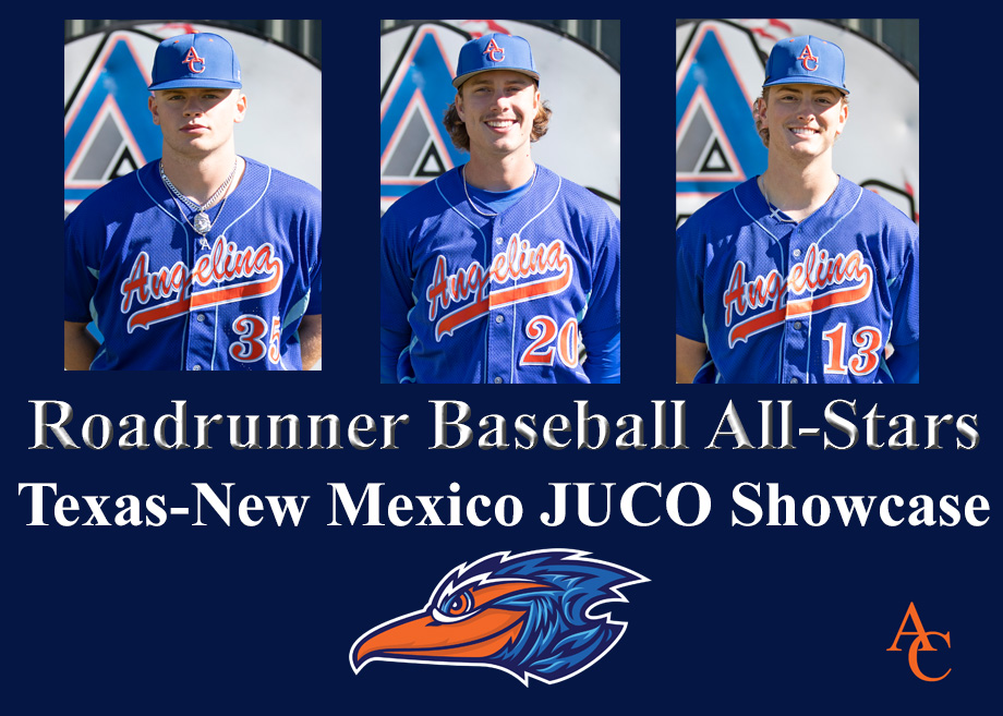 Roadrunner Baseball Sends Three to JUCO All-Star Game: Click the link for the full story. <a href="/angelinacollege/">Angelina College</a> 
angelina.prestosports.com/general/2023-2…