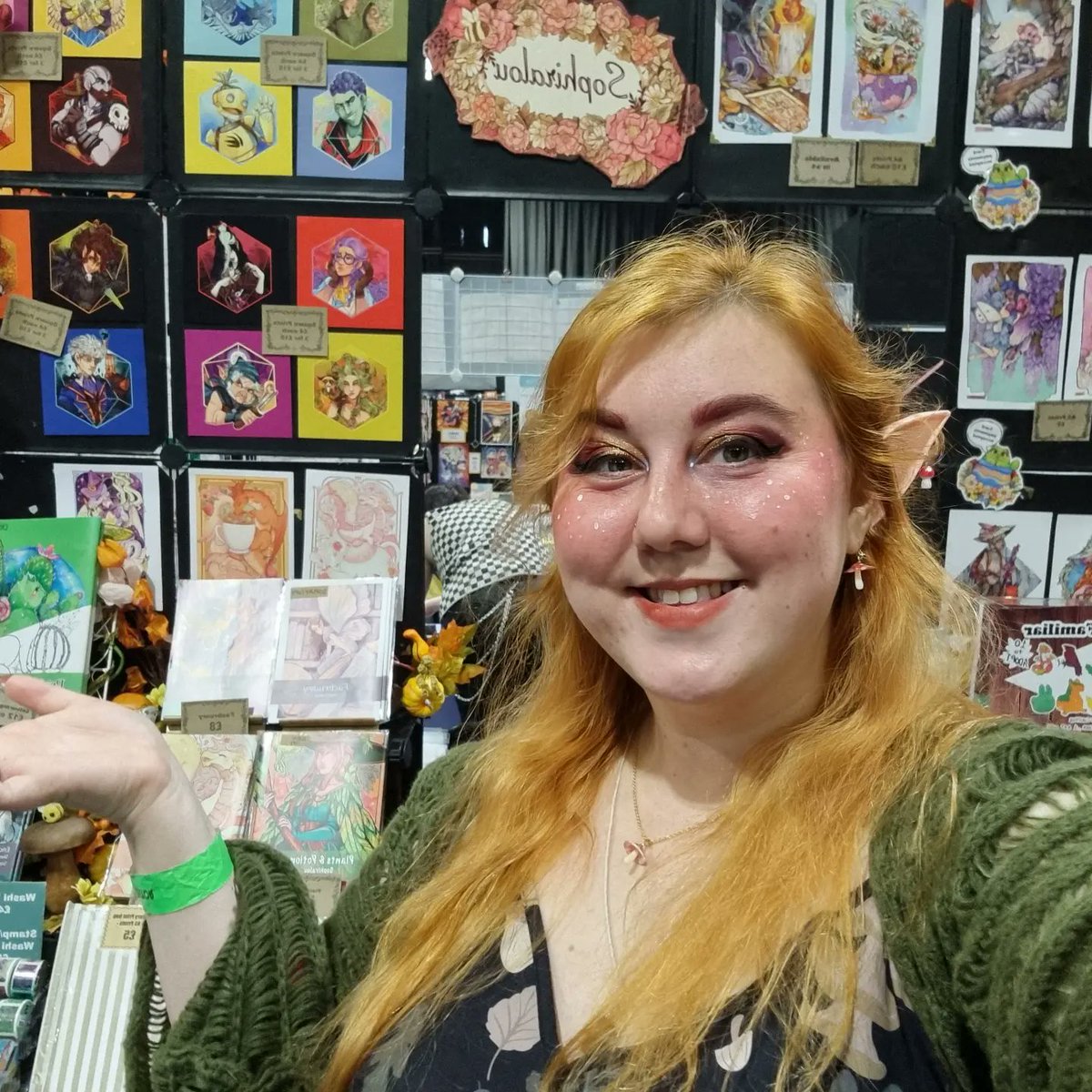 sophiralou's tweet photo. A huge huge thank you to everyone who made #acmecomicon2023 an amazing con it was wonderful to meet you all.
Next con Mcm London comic con!!
#ACMECON #acmecomicon2023 #artistalley https://t.co/LC1l2Q4xKR