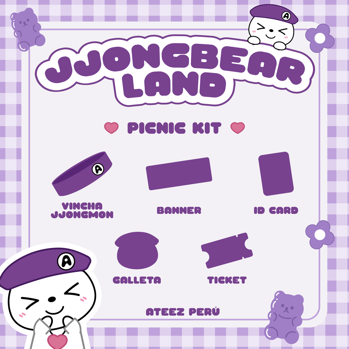 ateezperu's tweet photo. « JJONGBEAR LAND »🐻

ATINY 💖 Acompañanos a celebrar el cumpleaños de nuestro osito favorito este sábado 7 de octubre.
También les traemos un pequeño Kit con la temática de Jjongmon 🥰

🐻 KIT JJONGBEAR (LIMITADO)

💰 Precio: S/. 12

FORMULARIO 👇
🔗:https://t.co/0doLDRdlWh https://t.co/bPHZCTOPXQ