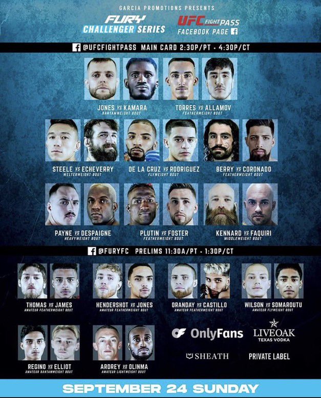 FuryFightingTX's tweet photo. IT IS FIGHT DAY!!!
#FuryCS7 https://t.co/HBcXUFpbv5