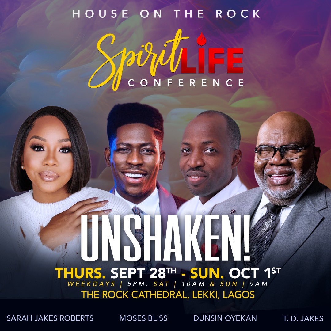 Come get your mind and spirit ready  for a great encounter that will propel you into a new level of unshaken faith, vision and peace from God.   #slc2023