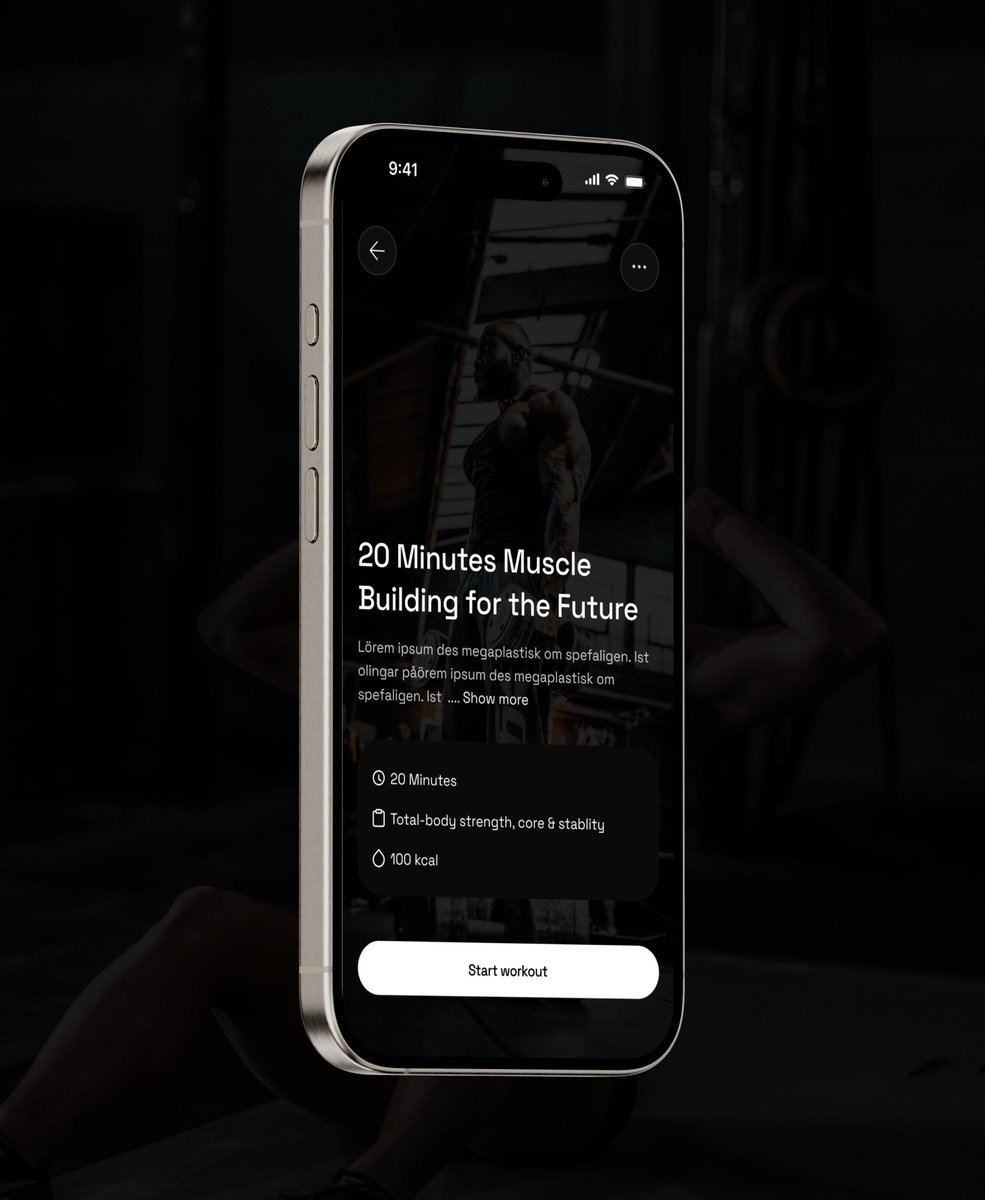 biolaoduoflagos's tweet photo. Proud to share my replication of this cutting-edge workout user interface! . 
#UIReplication #FitnessApp" https://t.co/vLr4wmLKr7