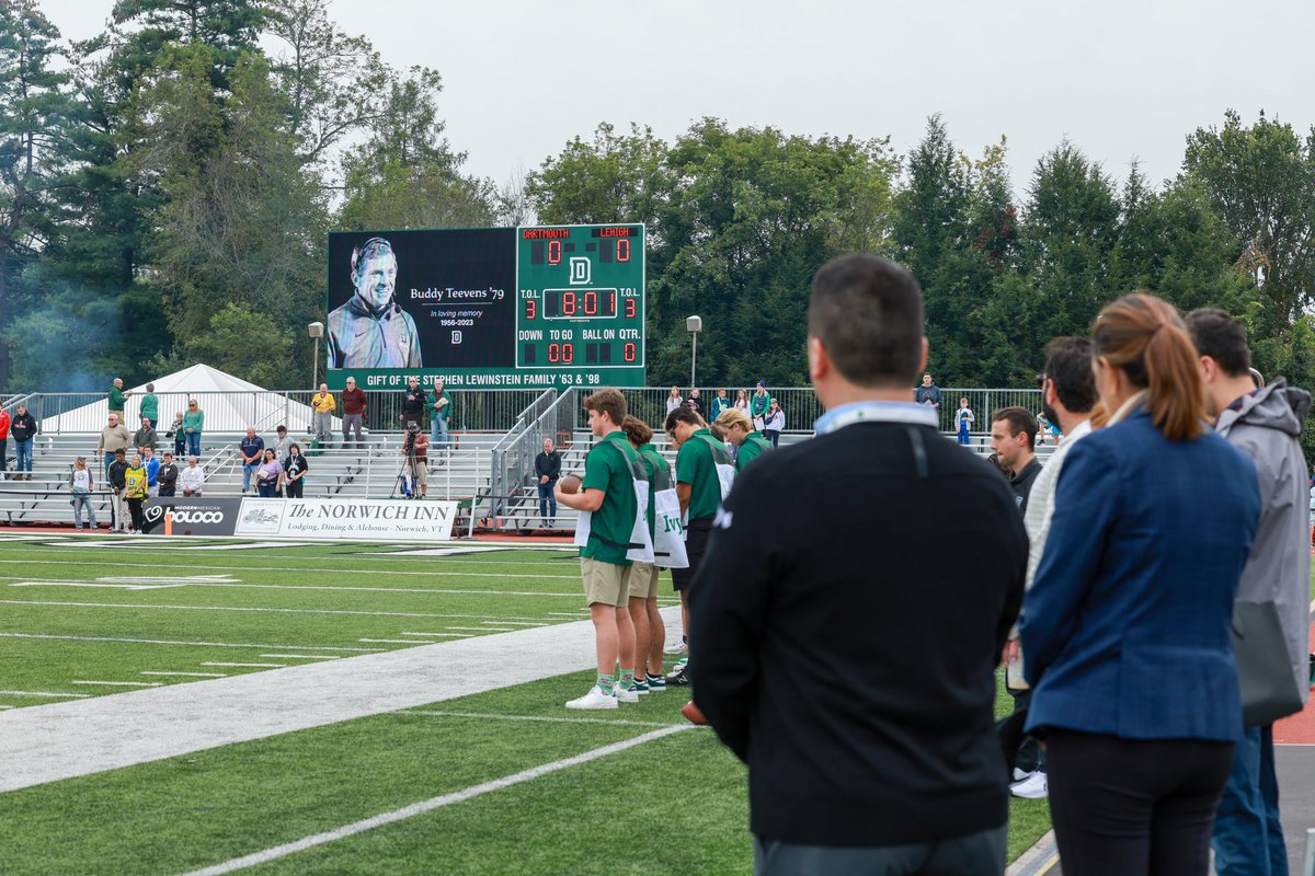 mikeharrity's tweet photo. Special day honoring an extraordinary  Dartmouth man, educator, and leader. We miss you Buddy. https://t.co/Dyse8AoMe4