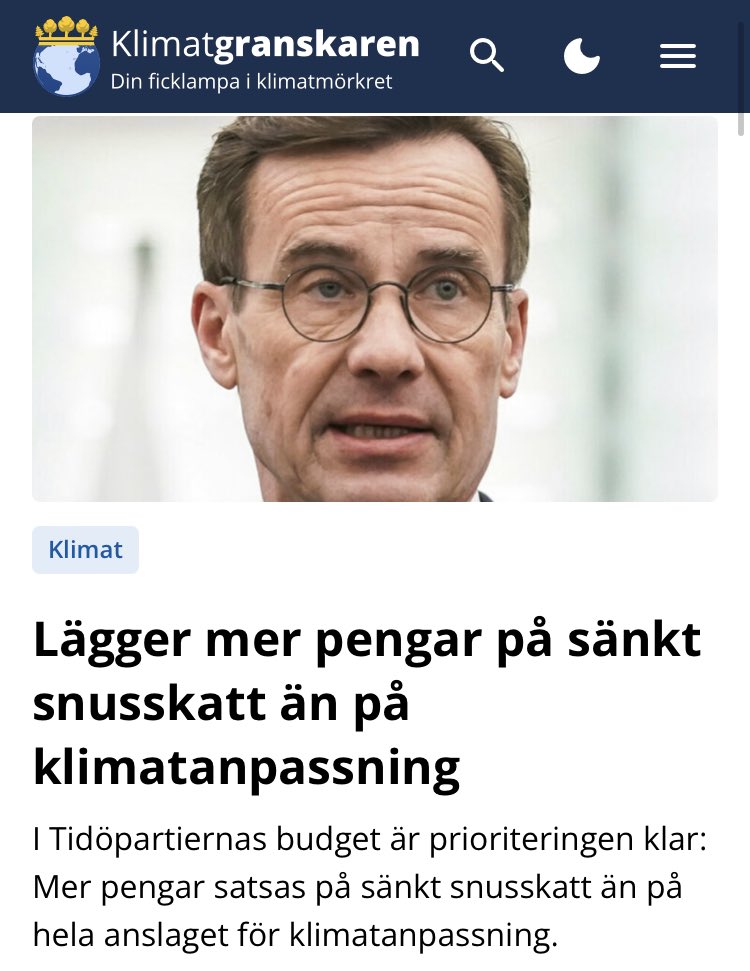 Klimatgranskaren tweet media