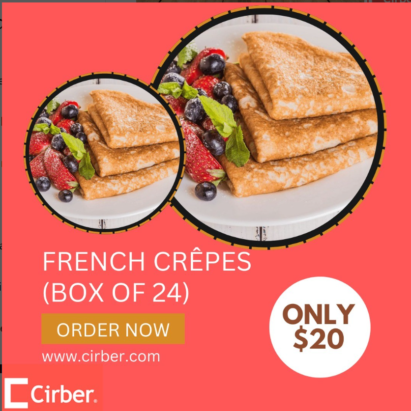 CirberEats's tweet photo. 🥞 Bonjour, food lovers! Get ready to experience a taste of France with our heavenly French Crêpes.

#algerianfood #americainfood #tunisienfood #japonesefood #lebanonfood #pizza #ondecomeremorlando #esfiha #sfiha #restauranteorlando #foods #tartecosmetics #orlando #frenshfood https://t.co/oitCVu9iKR