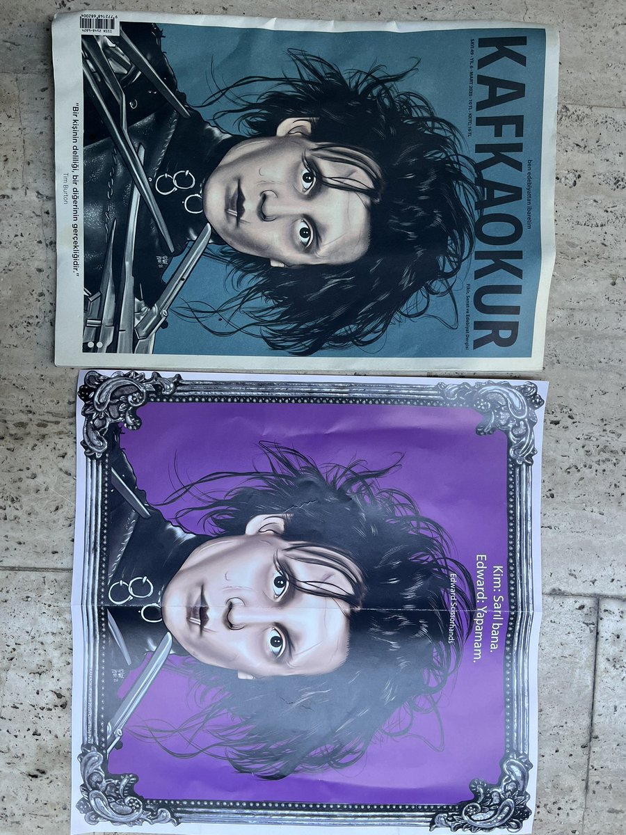 istanbullian's tweet image. Bir kişinin deliliği, bir diğerinin gerçekliğidir. #TimBurton #edwardscissorhands #kafkaokur 2020