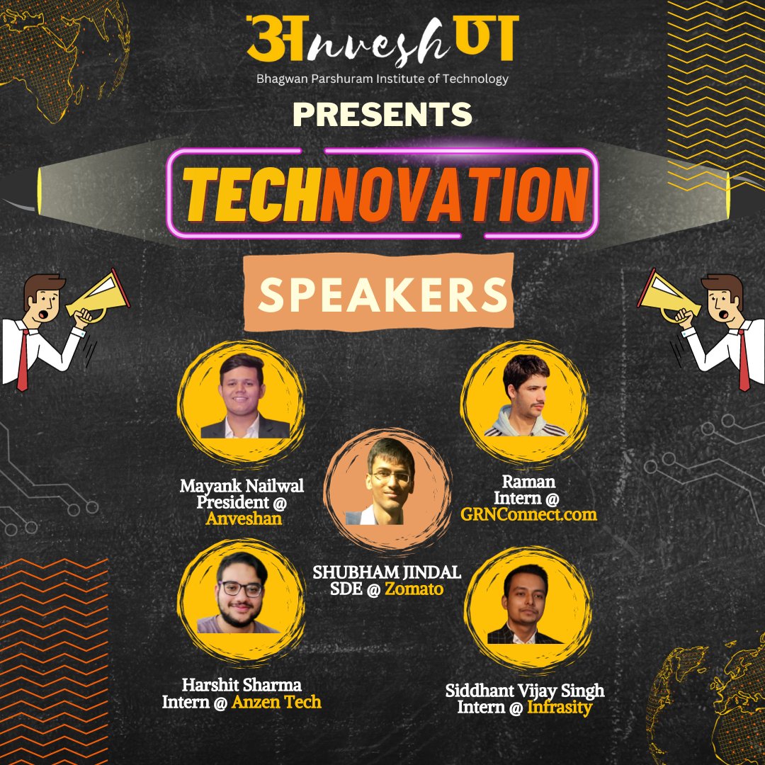 An_veshan's tweet image. TECHNOVATION is just around the corner with about 24 hours left for the kickoff 🚀
Don&apos;t miss this opportunity to delve into the latest Tech trends with your seniors and boost your tech skills✨
Register ASAP:- forms.gle/Sysi1Yxz1QKAeK…
#TECHNOVATION2023 #AnveshanBPIT