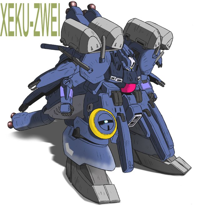 残されたクレイはガランとしたモビルスーツハンガーのひときわ大きなモビルスーツに近寄った。そのモビルスーツの名をゼク・ツヴァイと言う。 