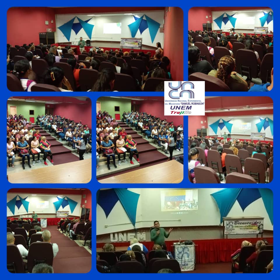 #Entérate 🔈|| Desde la #UTGUTrujillo se hizo el recibimiento a los nuevos ingresos de la #UNEM de los #PNFA en las distintas especialidades, en maestrías y doctorados, esta actividad se llevó  a cabo a través de una Jornada Formativa. 

¡Seguimos formando!
<a href="/Nicola/">Nicola</a>